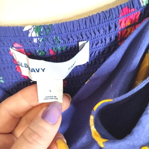 Old Navy Pretty Floral Sleeveless Dress - Picture 8 of 8